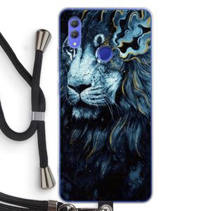 Darkness Lion: Honor Note 10 Transparant Hoesje met koord