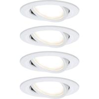 Paulmann 41307 Nova Coin Inbouwlamp LED LED 24 W Wit (mat)