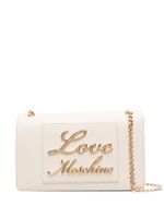 Love Moschino sac à bandoulière à logo - Tons neutres