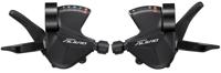 Shimano alivio rapidfire / triggerset / shifterset 3x9 speed derailleur mat zwart