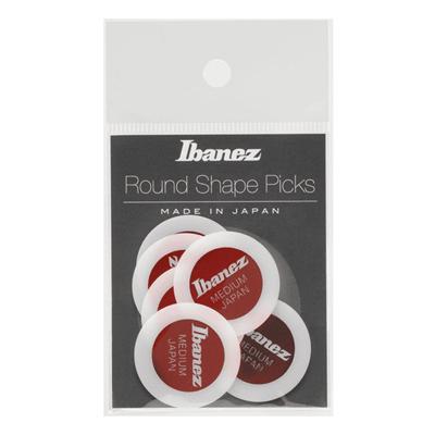 Ibanez PPA1M-WH Medium Plectrum Rond 0.80mm 6-Pack - Wit Ibanez PPA1M-WH Medium Plectrum Rond 0.80mm 6-Pack - Wit