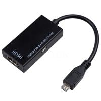 Micro USB naar HDMI Female Adapter kabel 1080P HD voor MHL-apparaat HDTV Adapters voor Samsung Galaxy HUAWE
