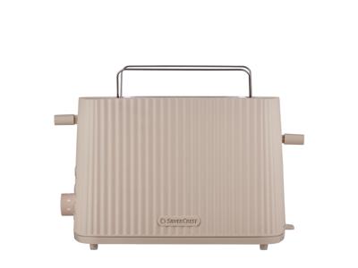 SILVERCREST Broodrooster plissé (Beige)