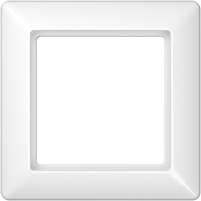 Jung 1-voudig afdekraam alpine wit glans AS581WW