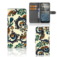 Wallet Case Nokia 2.4 Barok Flower