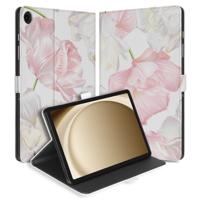 Samsung Galaxy Tab A11 Plus Tablet Hoesje Lovely Flowers met Standaard