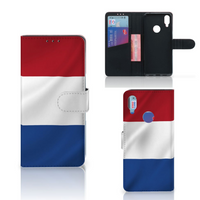 Xiaomi Redmi Note 7 Bookstyle Case Nederlandse Vlag - thumbnail