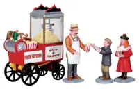 Lemax popcorn seller s/4 kerstdorp figuur type 5 Caddington Village 2010
