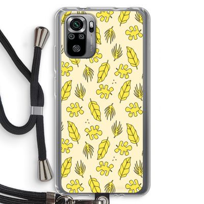 Herfst: Xiaomi Redmi Note 10S Transparant Hoesje met koord