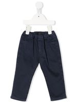 Fay Kids pantalon chino à coupe droite - Bleu - thumbnail