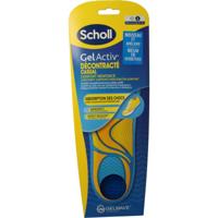 Scholl Casual gel active inlegzolen maat L 41-46.5