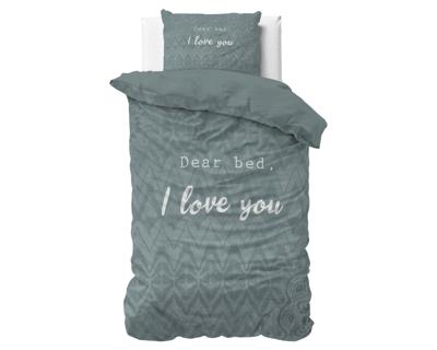 Sleeptime I Love Bed Groen 140 x 200/220 cm