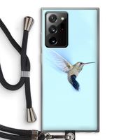 Kolibri: Samsung Galaxy Note 20 Ultra / Note 20 Ultra 5G Transparant Hoesje met koord Kolibri: Samsung Galaxy Note 20 Ultra / Note 20 Ultra 5G Transparant Hoesje met koord