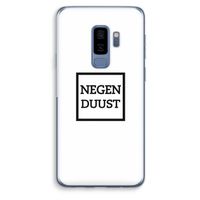 Negenduust vierkant: Samsung Galaxy S9 Plus Transparant Hoesje