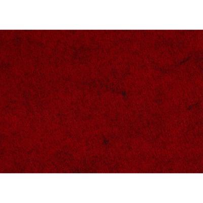 Creativ Company Hobbyvilt, a4, vel 210x297 mm, dikte 1,5-2 mm, gemelleerd, rood, 10 vel/ 1 doos