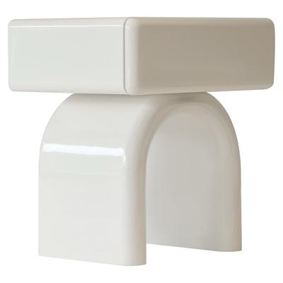 Bijzettafel/Nachtkastje Bennet kokosmelk 1-lade Bijzettafel/Nachtkastje Bennet kokosmelk 1-lade