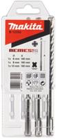 Makita Accessoires p4s: sds-plus boor 3-dlg set - 6/8/10x160 mm - b-12332