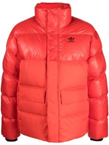 adidas veste en polaire à logo - Rouge