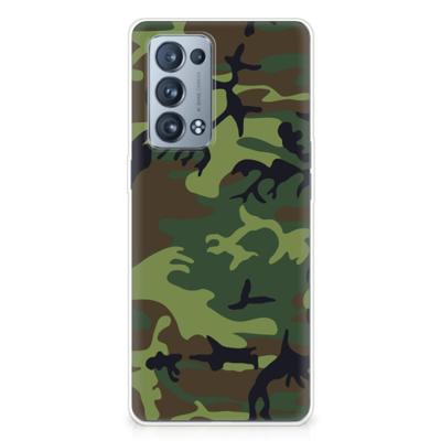 OPPO Reno 6 Pro Plus 5G | TPU bumper | Army Dark