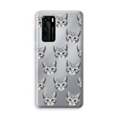 Kitten: Huawei P40 Transparant Hoesje