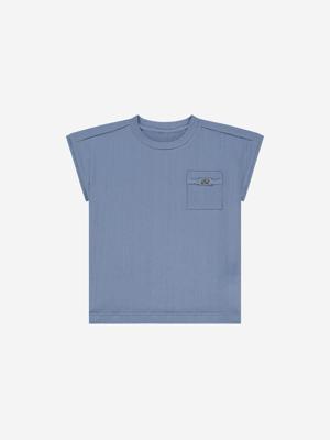 Nik&Nik zomer top meisjes - blauw - Aalicia