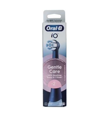 Opzetborstel IO gentle care zwart