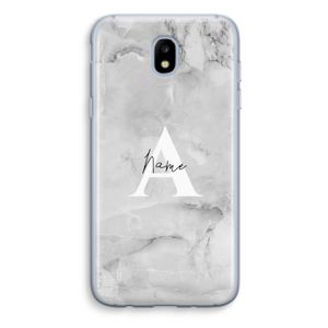 Ivory Marble: Samsung Galaxy J5 (2017) Transparant Hoesje