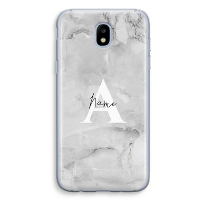 Ivory Marble: Samsung Galaxy J5 (2017) Transparant Hoesje