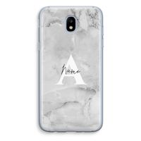 Ivory Marble: Samsung Galaxy J5 (2017) Transparant Hoesje Ivory Marble: Samsung Galaxy J5 (2017) Transparant Hoesje