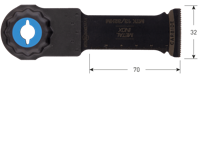 Rotec MTK 13/32HM | Starlock-Max Invalzaagblad | Metaal/Inox | 32x70 - 519.4180