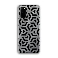 Crazy pattern: Samsung Galaxy S20 Transparant Hoesje