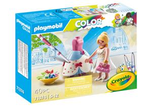 PLAYMOBIL Color - Modieuze jurk constructiespeelgoed 71374