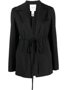 Patou blazer cintré à taille ceinturée - Noir