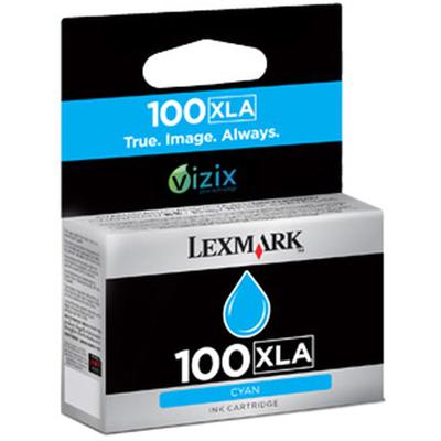 Originele inktcartridge Lexmark 100 XLA Blauw Cyaan