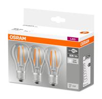 OSRAM 4058075819535 LED-lamp Energielabel E (A - G) E27 Peer 6.5 W = 60 W Neutraalwit (Ø x h) 60 mm x 60 mm 3 stuk(s)