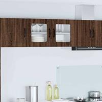 Keukenkast aan de muur Bruin Eiken 80 x 31 x 40 cm Bewerkt hout