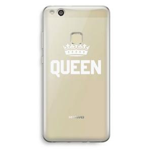 Queen zwart: Huawei Ascend P10 Lite Transparant Hoesje