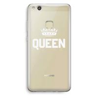 Queen zwart: Huawei Ascend P10 Lite Transparant Hoesje