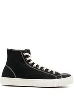 Maison Margiela baskets montantes Tabi - Noir