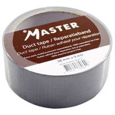 Ducttape 38Mm 9 Meter Grijs