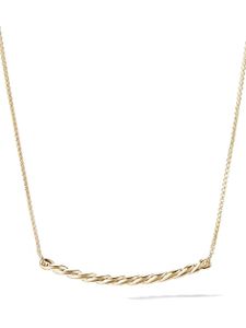 David Yurman collier Pavéflex Station en or 18ct