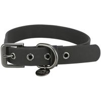 TRIXIE CITYSTYLE HALSBAND HOND PVC ZWART 40-47X2,5 CM