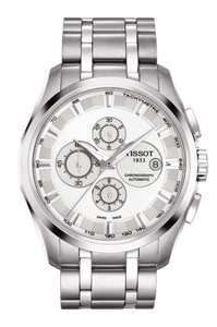 Horlogeband Tissot T0356271103100A / T605028352 Staal 24mm