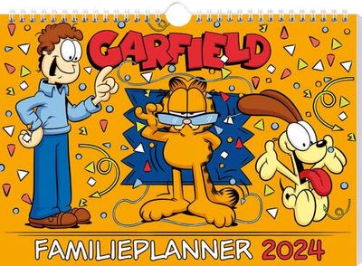Garfield familieplanner - 2024 - Spiraalgebonden (9789464325713)