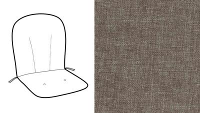 Kussen voor Kos licht grijs