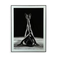 Schilderij Versa Silhouetten Kristal polyestyreen (60 x 2 x 80 cm)