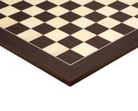 50 cm Wenge- en Esdoorn Deluxe Schaakbord