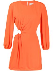 Ba&Sh robe courte Bonica drapée - Orange