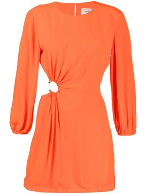 Ba&Sh robe courte Bonica drapée - Orange