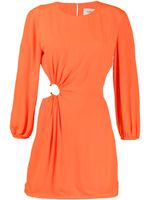 Ba&Sh robe courte Bonica drapée - Orange